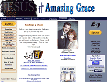 Tablet Screenshot of amazinggrace.org